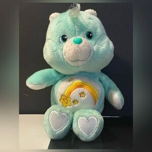 Vintage Care Bear Wish Bear Shooting Star 2003 
9” W Secret Velcro back plush